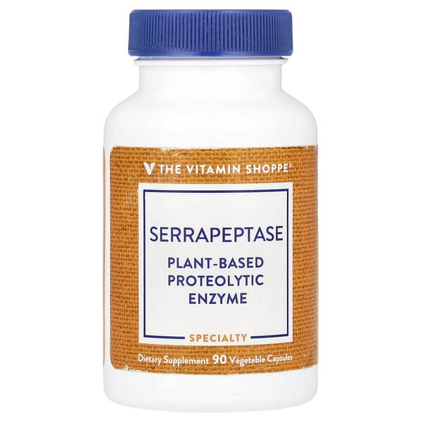 Serrapeptase, 334 mg, 90 Vegetable Capsules