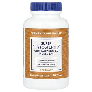 The Vitamin Shoppe, Super stérols naturels, 90 comprimés