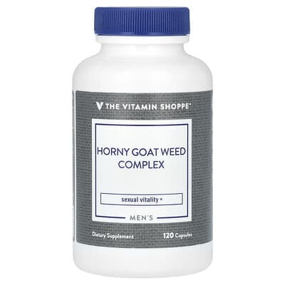 The Vitamin Shoppe, Epimedium Complex for Men, 120 Capsules