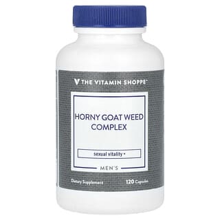 The Vitamin Shoppe, Men's Horny Goat Weed Complex, 120 kapsułek