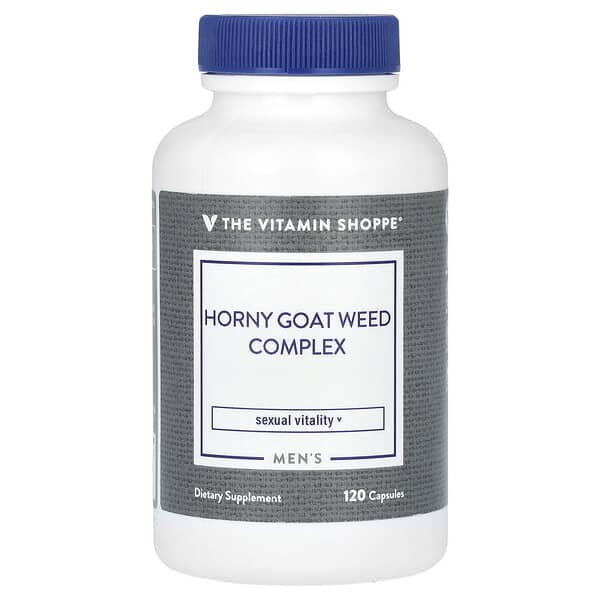 The Vitamin Shoppe, 男性淫羊藿複合物，120 粒膠囊