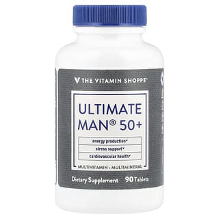 The Vitamin Shoppe, Ultimate Man® 50+ Multivitamin & Multimineral, 90 Tablets