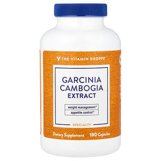 The Vitamin Shoppe, Extracto de Garcinia cambogia, 180 cápsulas