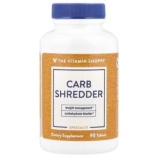 The Vitamin Shoppe, Carb Shredder, 90 Tablets