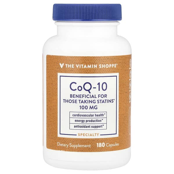 CoQ-10, 100 mg, 180 Capsules
