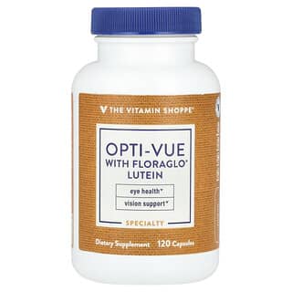 The Vitamin Shoppe, Opti-Vue com FloraGLO Lutein, 120 Cápsulas