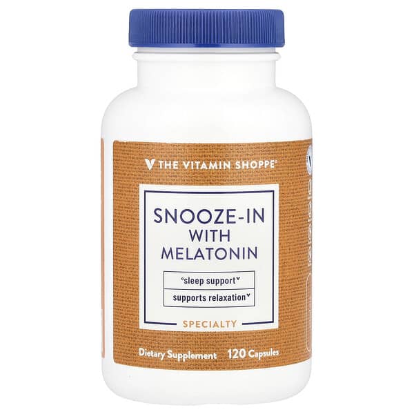 Snooze-In With Melatonin, 120 Capsules