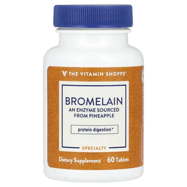 The Vitamin Shoppe, Bromelain, 60 Tablets