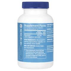 The Vitamin Shoppe, Magnesium Glycinate, 400 Mg , 120 Vegetable 