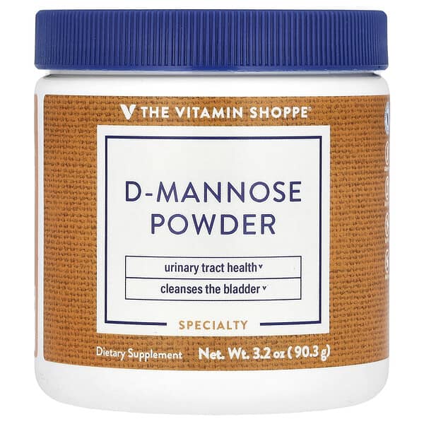 The Vitamin Shoppe, D-Mannose Powder, 3.2 oz (90.3 g)