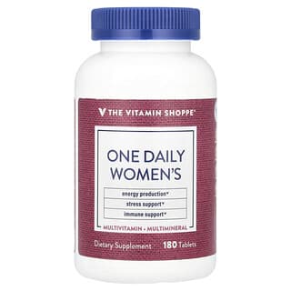 The Vitamin Shoppe, One Daily Multivitaminico e multiminerale per donne, 180 compresse