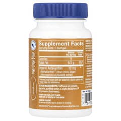 アスタキサンチン、12mg、ソフトジェル60粒