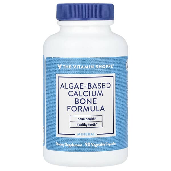 Algae-Based Calcium Bone Formula, 90 Vegetable Capsules