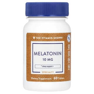 The Vitamin Shoppe, мелатонин, 10 мг, 60 таблеток