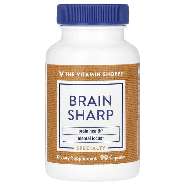 The Vitamin Shoppe Brain Sharp, 90 Capsules