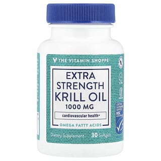 The Vitamin Shoppe, Extra Strength Krill Oil, 1,000 mg, 30 Softgels