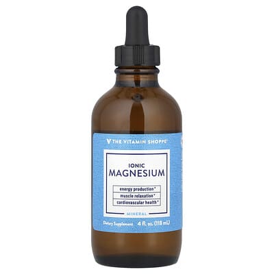 The Vitamin Shoppe, Ionized Magnesium, 4 fl oz (118 ml)