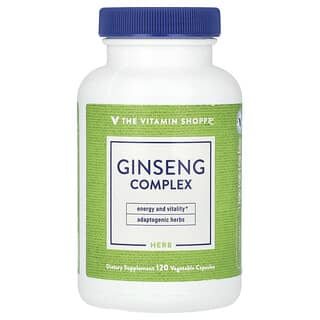 The Vitamin Shoppe, Ginseng Complex, 120 Vegetable Capsules