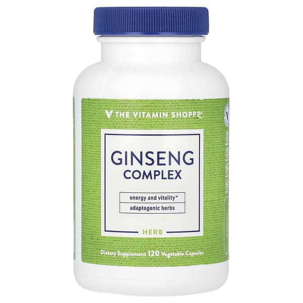 Ginseng Complex, 120 Vegetable Capsules
