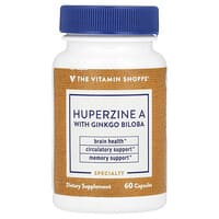 The Vitamin Shoppe, Huperzine A with Ginkgo Biloba, 60 Capsules