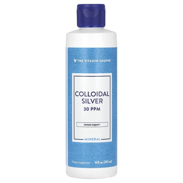 Colloidal Silver, 30 PPM, 8 fl oz (237 ml)