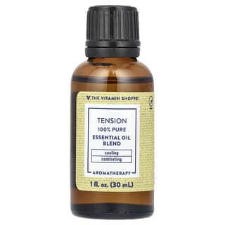 The Vitamin Shoppe, Mélange d'huiles essentielles 100 % pures, tension, 30 ml