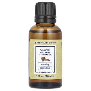 The Vitamin Shoppe, Aceite esencial 100 % puro, Clavo, 30 ml (1 oz. líq.)