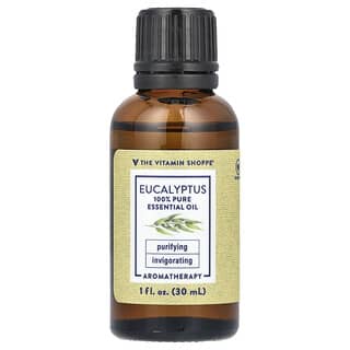 The Vitamin Shoppe, 100% Pure Essential Oil, Eucalyptus , 1 fl oz (30 ml)