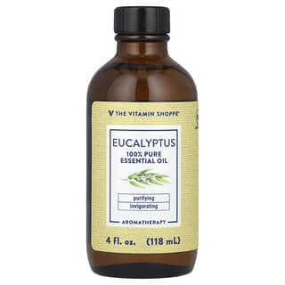 The Vitamin Shoppe, 100% Pure Essential Oil, Eucalyptus , 4 fl oz (118 ml)