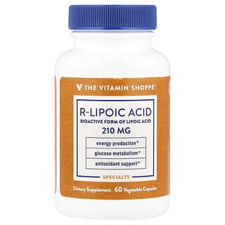 The Vitamin Shoppe, R-Lipoic Acid , 60 Vegetable Capsules