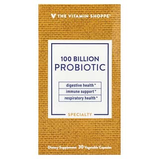 The Vitamin Shoppe, Probiotic, Probiotikum, 100 Milliarden KBE, 30 pflanzliche Kapseln