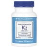 Vitamina K2, Triple concentración, 300 mcg, 120 cápsulas vegetales
