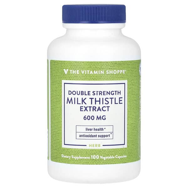 Milk Thistle Extract, 600 mg, 100 Vegetable Capsules