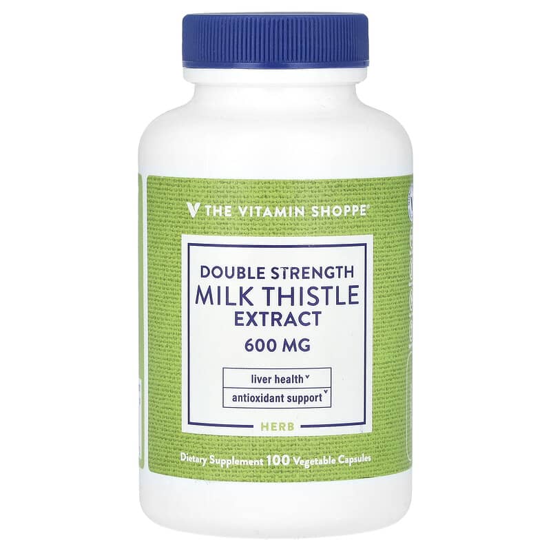 Milk Thistle Extract, 600 mg, 100 Vegetable Capsules Milk Thistle Extract, 600 mg, 100 Vegetable Capsules