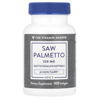 The Vitamin Shoppe, Men's Saw Palmetto, 320 mg, 100 Softgels