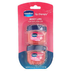 Vaseline, Lip Therapy, Rosy Lips, 2 Packungen, je 7 g (0,25 oz.)