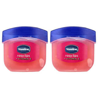 Vaseline, Lip Therapy® 젤리, 로지 립, 2팩, 각 7g(0.25oz)