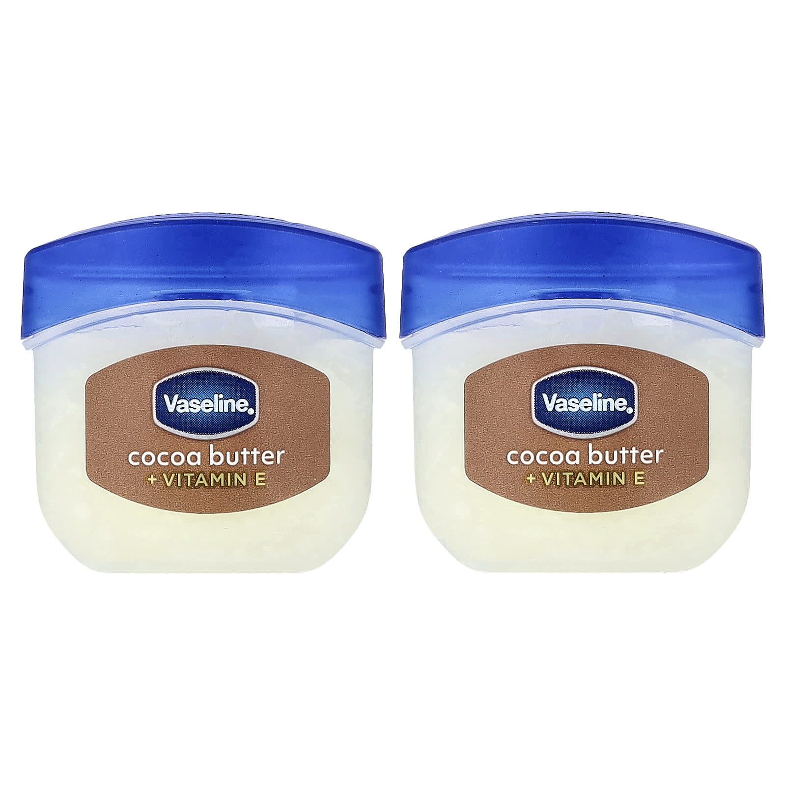 Vaseline, Lip Therapy® Jelly, какао-масло, 2 пакетика по 7 г (0,25 унции)