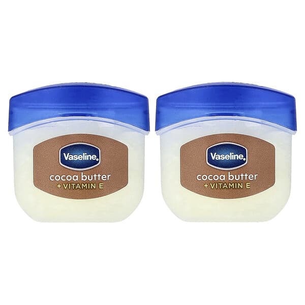 Vaseline, Lip Therapy®, unt de cacao, 2 pachete, 7 g fiecare