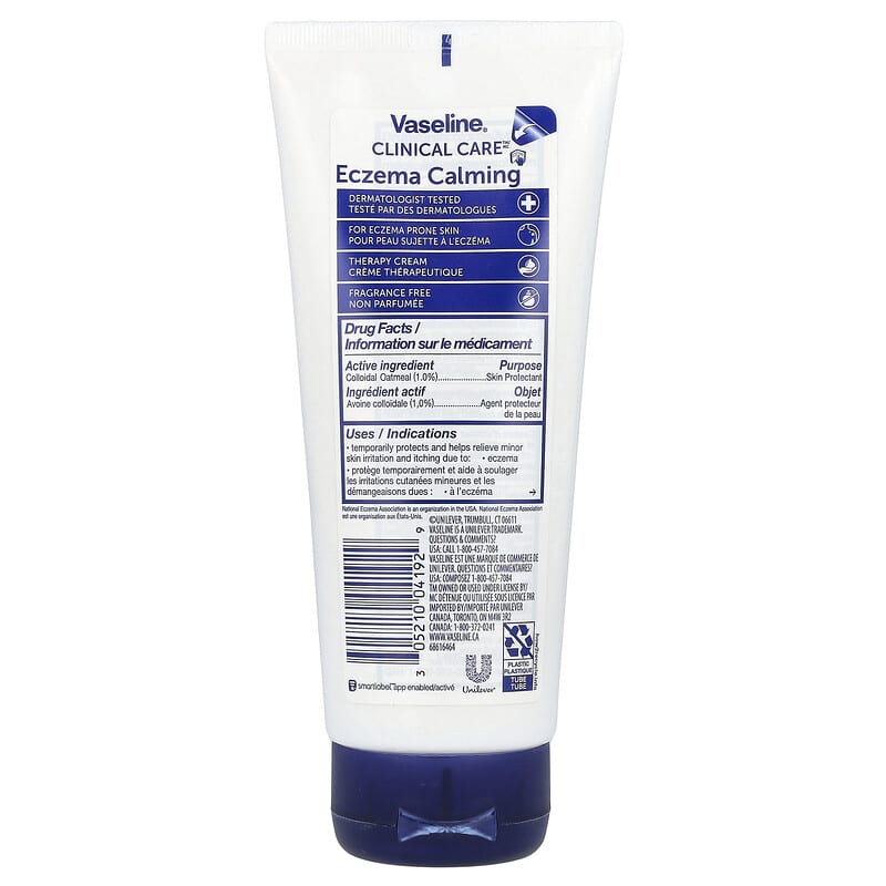 Clinical Care™、Eczema Calming Therapy Cream、無香料、200ml（6.8液