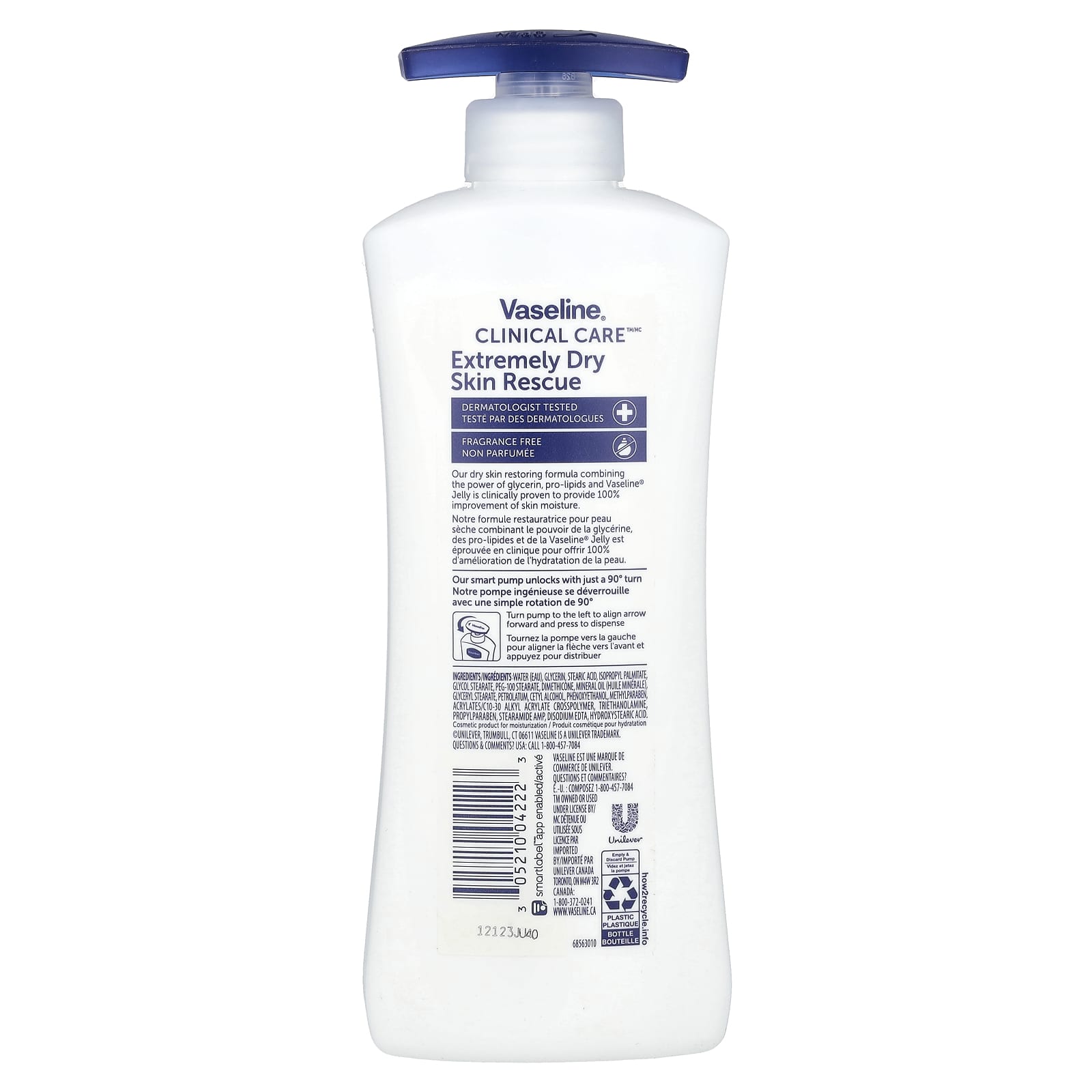 Vaseline, Clinical Care™, Extremely Dry Skin Rescue Body Lotion ...