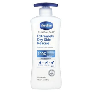 Vaseline, Clinical Care™, Extremely Dry Skin Rescue Body Lotion, Fragrance Free, 13.5 fl oz (400 ml)