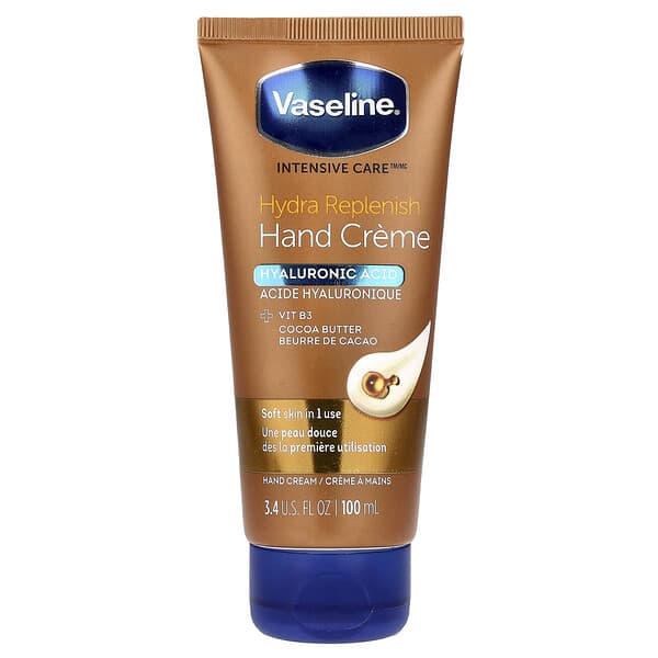 Vaseline, Intensive Care™, 하이드라, 리플레니시 핸드 크림, 100ml(3.4fl oz)