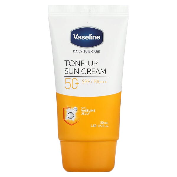 Vaseline, Daily Sun Care, Tone-Up Sun Cream, SPF 50+ PA+++, 1.69 fl oz (50 ml)