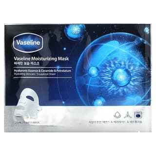 Vaseline, Moisturizing Beauty Mask, Hyaluronic Essence & Ceramide & Petrolatum, 1 Sheet Mask, 23 ml