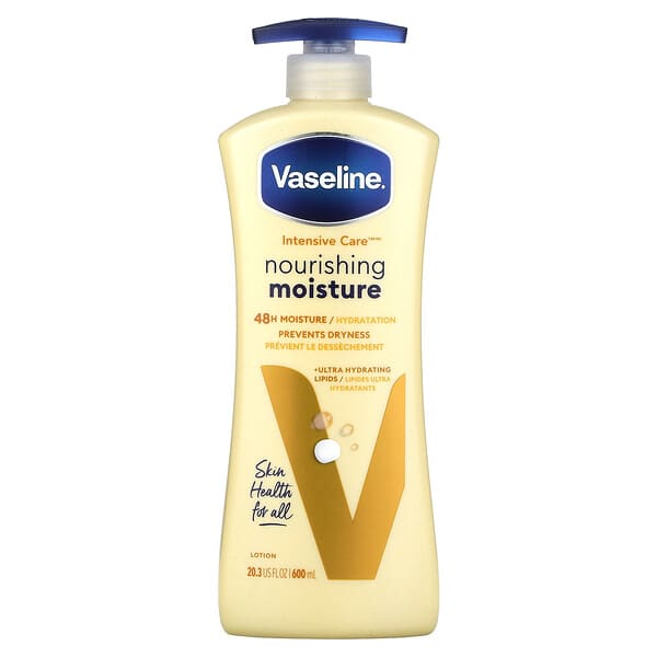 Vaseline, 倍護精華修護身體乳，20.3 液量盎司（600 毫升）