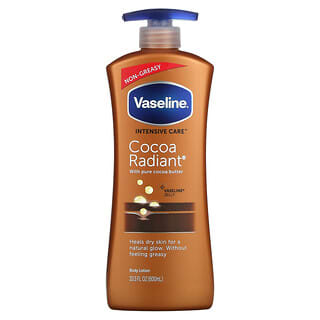 Vaseline, عناية مكثفة، لوشن الجسم بنضارة الكاكاو، 20.3 أونصة سائلة (600 مل)