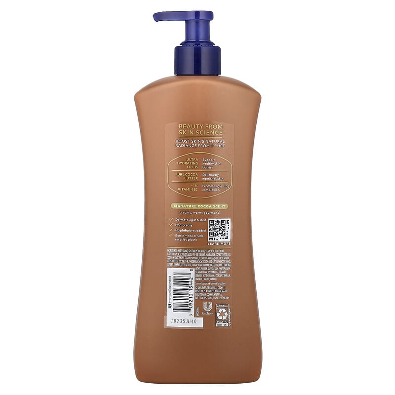 Cocoa Radiant®, Loção Corporal, Para Pele Seca e com Aparência