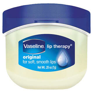 Vaseline, 唇部護理，原味唇膏，0.25 盎司（7 克）