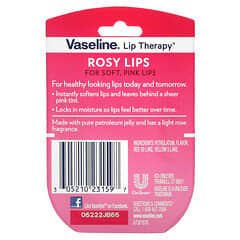 Vaseline, Lip Therapy, Bálsamo para labios rosado, 7 g (0,25 oz)